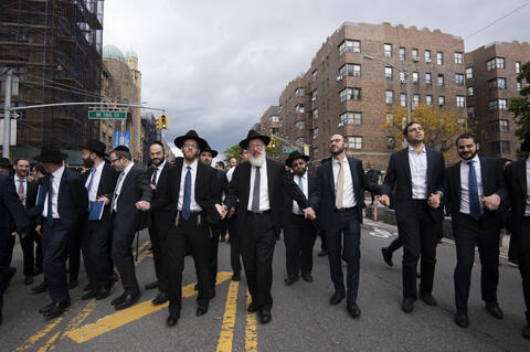 Since 1903, YU has held Chag HaSemikhah convocations to ordain new rabbis. Pictured above are participants at the last event, held in 2021.